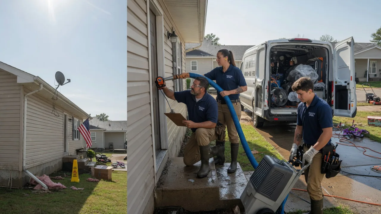 Ceiling Water Damage Restoration in Voca, TX near me