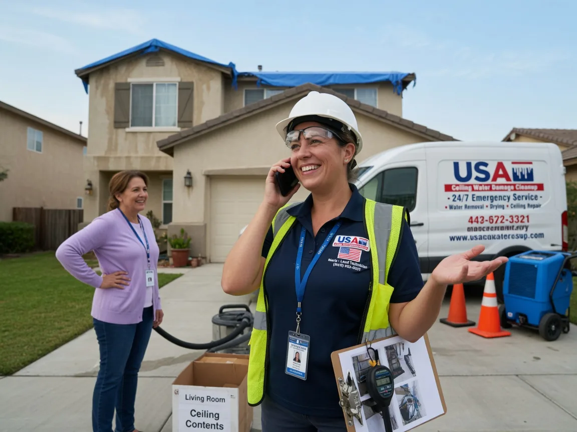 Ceiling Water Damage Restoration Voca, TX FAQs